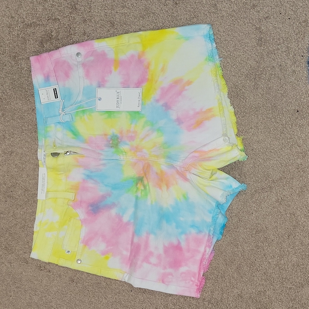 Judy Blue Tie Dye Shorts